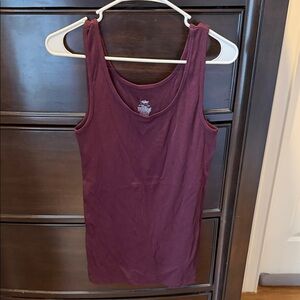 Stylish Burgundy Tank Top